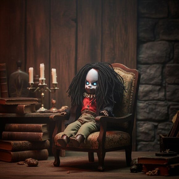 Mezco Living Dead Dolls Macumba Series 4 Rare 2002 Horror Doll Collectible Male - Picture 2 of 7